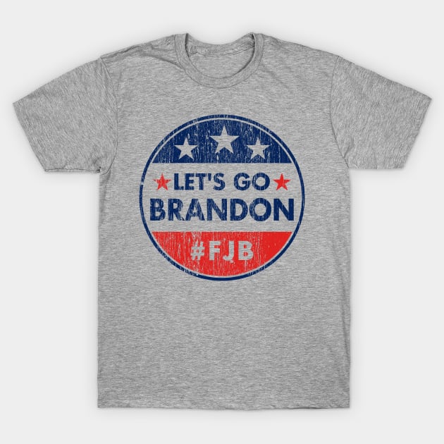 Let's Go Brandon Patriotic FJB Funny Political T-Shirt by iceiceroom